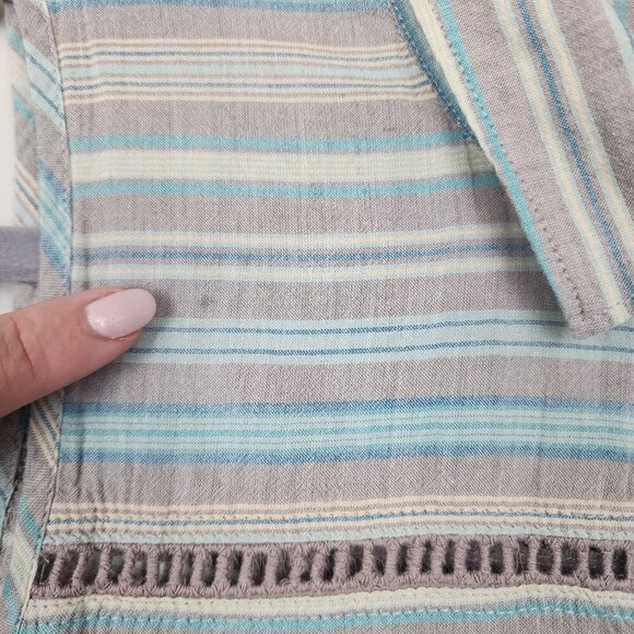 Toad & Co sz S  women Airbrush sleeveless top deco shirt  lightweight - Picture 3 of 11